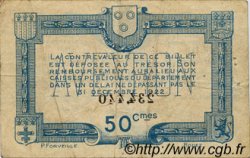 50 Centimes FRANCE regionalism and various Rodez et Millau 1921 JP.108.16 F