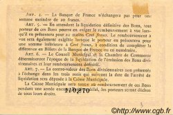 2 Francs FRANCE regionalismo e varie Rouen 1920 JP.110.05 BB to SPL