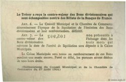 2 Francs FRANCE regionalismo e varie Rouen 1918 JP.110.41 AU a FDC