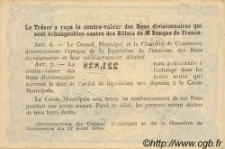 50 Centimes FRANCE Regionalismus und verschiedenen Rouen 1920 JP.110.53 SS to VZ