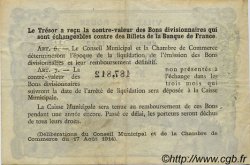 50 Centimes FRANCE Regionalismus und verschiedenen Rouen 1922 JP.110.64 SS to VZ