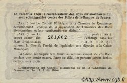 1 Franc FRANCE regionalismo e varie Rouen 1922 JP.110.65 BB to SPL