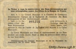 1 Franc FRANCE régionalisme et divers Rouen 1922 JP.110.68 TB