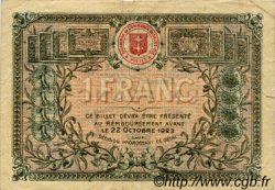 1 Franc FRANCE regionalism and miscellaneous Saint-Die 1918 JP.112.13 VF - XF