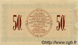 50 Centimes FRANCE regionalismo e varie Saint-Dizier 1916 JP.113.11 BB to SPL
