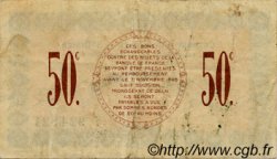 50 Centimes FRANCE Regionalismus und verschiedenen Saint-Dizier 1916 JP.113.11 S