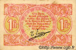 1 Franc FRANCE regionalism and various Saint-Quentin 1918 JP.116.03 VF - XF