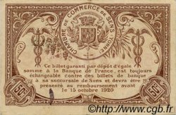50 Centimes FRANCE regionalismo e varie Sens 1916 JP.118.02 BB to SPL