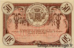 50 Centimes FRANCE regionalismo y varios Sens 1920 JP.118.10 SC a FDC