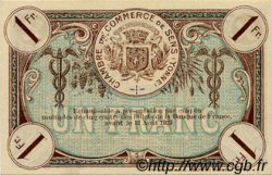 1 Franc FRANCE Regionalismus und verschiedenen Sens 1920 JP.118.12 fST to ST