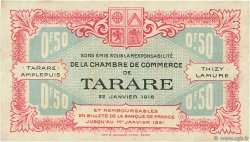 50 Centimes FRANCE regionalism and various Tarare 1916 JP.119.16 F