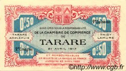 50 Centimes FRANCE Regionalismus und verschiedenen Tarare 1917 JP.119.21 SS to VZ