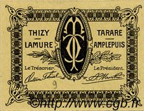 5 Centimes FRANCE regionalismo y varios Tarare 1920 JP.119.35 SC a FDC