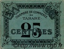 25 Centimes FRANCE regionalismo e varie Tarare 1920 JP.119.37 BB to SPL