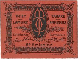 10 Centimes FRANCE regionalismo y varios Tarare 1920 JP.119.39 SC a FDC