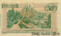 50 Centimes FRANCE regionalismo e varie Tarbes 1915 JP.120.08 BB to SPL