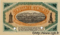 50 Centimes Annulé FRANCE regionalism and various Toulon 1916 JP.121.02 AU+