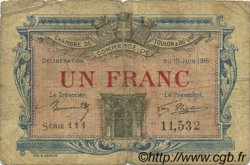1 Franc FRANCE régionalisme et divers Toulon 1916 JP.121.04 TB