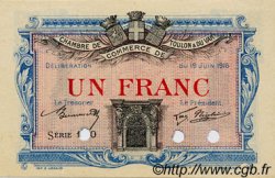 1 Franc Spécimen FRANCE regionalismo y varios Toulon 1916 JP.121.05 SC a FDC