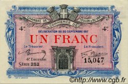 1 Franc FRANCE regionalism and miscellaneous Toulon 1917 JP.121.20 VF - XF