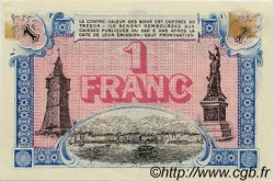 1 Franc FRANCE Regionalismus und verschiedenen Toulon 1917 JP.121.20 SS to VZ