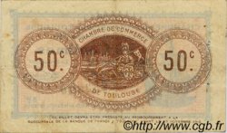 50 Centimes Annulé FRANCE regionalism and various Toulouse 1914 JP.122.13 VF - XF
