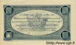 1 Franc Annulé FRANCE regionalismo y varios Toulouse 1917 JP.122.28 SC a FDC