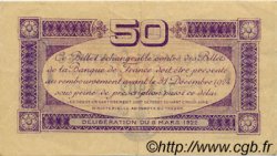 50 Centimes FRANCE regionalism and various Toulouse 1922 JP.122.44 VF - XF