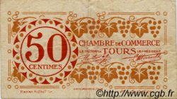 50 Centimes FRANCE regionalism and miscellaneous Tours 1920 JP.123.06 F