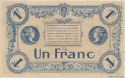 1 Franc FRANCE Regionalismus und verschiedenen Troyes 1918 JP.124.06 fST to ST