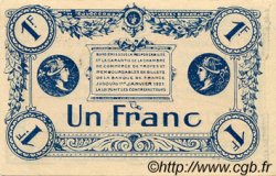1 Franc FRANCE Regionalismus und verschiedenen Troyes 1918 JP.124.06 SS to VZ
