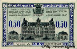 50 Centimes FRANCE regionalismo y varios Tulle et Ussel 1918 JP.126.01 SC a FDC