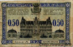 50 Centimes FRANCE regionalismo e varie Tulle et Ussel 1918 JP.126.01 MB