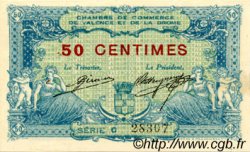 50 Centimes FRANCE Regionalismus und verschiedenen Valence 1915 JP.127.01 SS to VZ