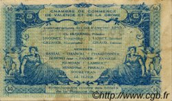 50 Centimes FRANCE regionalism and various Valence 1915 JP.127.05 F