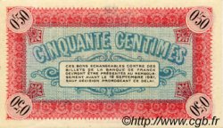 50 Centimes FRANCE Regionalismus und verschiedenen Vienne 1916 JP.128.09 SS to VZ