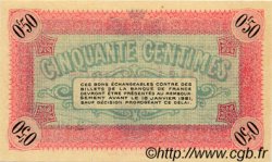 50 Centimes FRANCE Regionalismus und verschiedenen Vienne 1916 JP.128.11 fST to ST