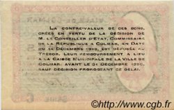 50 Centimes FRANCE régionalisme et divers Colmar 1918 JP.130.02 SPL à NEUF