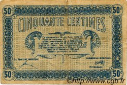 50 Centimes FRANCE regionalismo e varie Mulhouse 1918 JP.132.01 BB to SPL