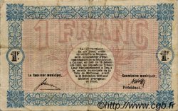 1 Franc FRANCE regionalismo y varios Mulhouse 1918 JP.132.02 MBC a EBC