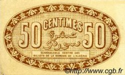50 Centimes FRANCE regionalism and various Alger 1915 JP.137.09 VF - XF
