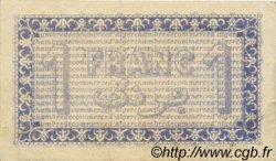 1 Franc FRANCE regionalism and miscellaneous Alger 1920 JP.137.15 VF - XF