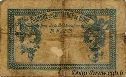 1 Franc FRANCE regionalism and miscellaneous Bône 1915 JP.138.03 F