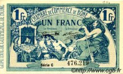 1 Franc FRANCE regionalismo y varios Bône 1918 JP.138.07 SC a FDC