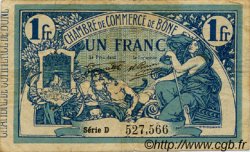 1 Franc FRANCE regionalismo e varie Bône 1920 JP.138.13 MB
