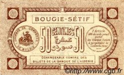 50 Centimes FRANCE regionalism and various Bougie, Sétif 1915 JP.139.01 AU+