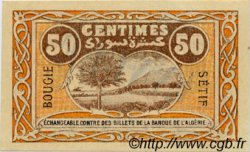 50 Centimes Annulé FRANCE regionalismo e varie Bougie, Sétif 1918 JP.139.04 BB to SPL