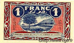 1 Franc FRANCE regionalism and various Bougie, Sétif 1918 JP.139.06 AU+