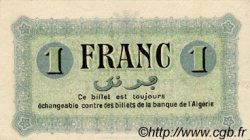 1 Franc FRANCE regionalism and miscellaneous Constantine 1915 JP.140.02 VF - XF