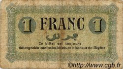 1 Franc FRANCE regionalism and various Constantine 1915 JP.140.02 F